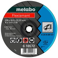 Круг зачистной Metabo Flexiamant Standart по стали, 150x6x22,23 мм