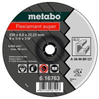 Круг зачистной Metabo Flexiamant Super по алюминию, 180x6x22,23 мм