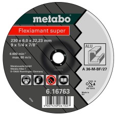 Круг зачисний Metabo Flexiamant Super по алюмінію, 150x6x22,23 мм