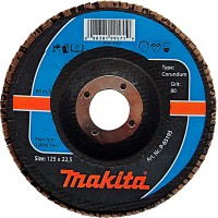 Лепестковый шлифкруг Makita, 115х22,23 мм, К40, корунд