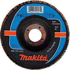 Лепестковый шлифкруг Makita, 115х22,23 мм, К40, корунд