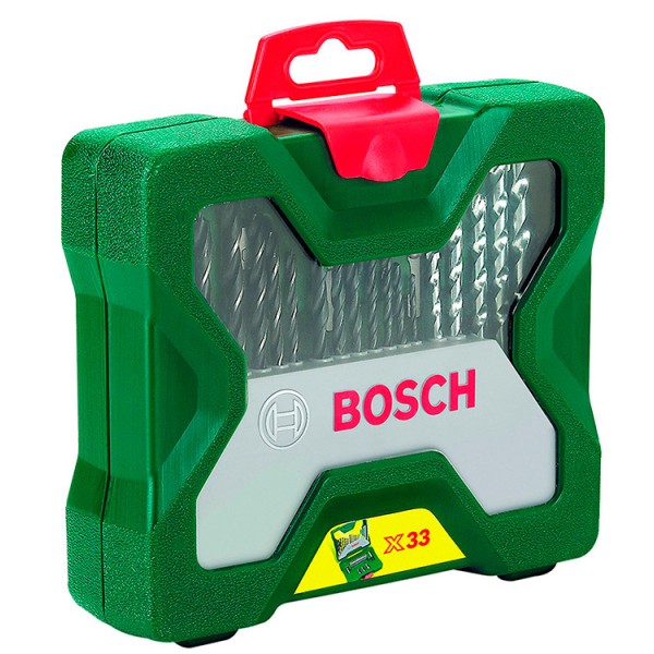 Набор сверл, бит Bosch X-Line, 33 шт