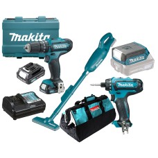 Набор инструментов Makita CXT 4 (10,8B Slider)