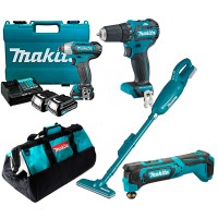 Набор инструментов Makita CXT 2 (10,8В Slider)
