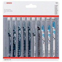 Набір пиляльних полотен Bosch Wood + Metal, 10 шт