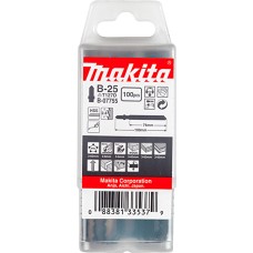 Набор пильных полотен Makita B-24 HSS по дереву, 74 мм, 100 шт