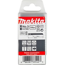 Набор пилок Makita №3 HCS по дереву, 59 мм, 100 шт