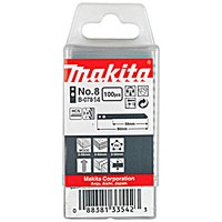 Набор пилок Makita №8 HCS по дереву, 60 мм, 100 шт