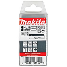 Набор пилок Makita №8 HCS по дереву, 60 мм, 100 шт