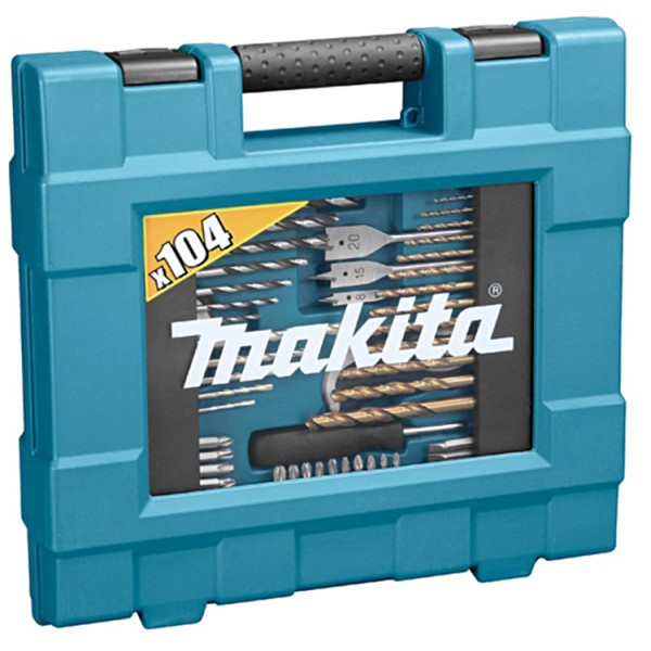 Набор сверл и бит Makita, 104 шт