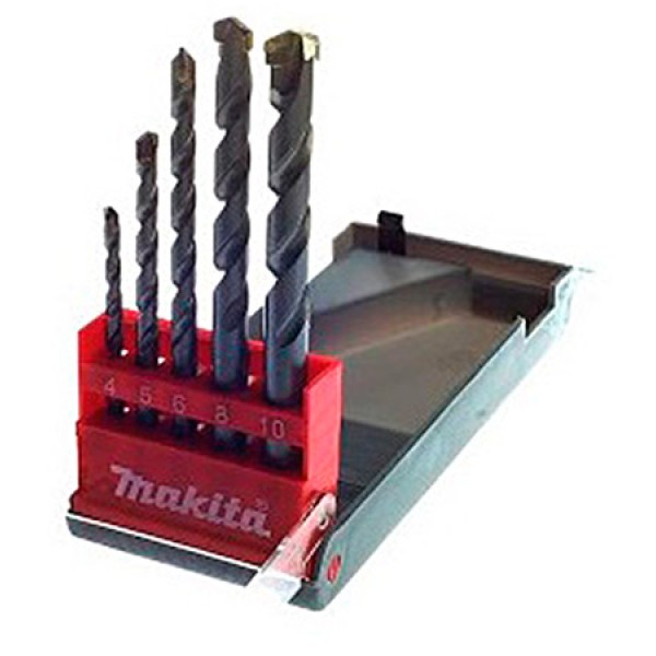 Набор сверл Makita по бетону, 5 шт