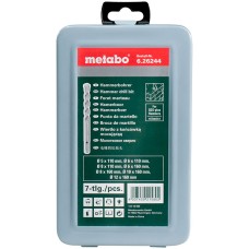 Набор буров Metabo SDS-Plus Classic, 7 шт