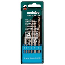 Набор сверл Metabo HSS-Co, 2-8 мм, 6 шт