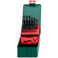 Набор сверл Metabo HSS-R, SP, 1-13 мм, 25 шт
