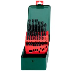 Набор сверл Metabo HSS-R, SP, 1-13 мм, 25 шт