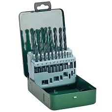 Набір свердел по металу Bosch Promoline HSS-R 1-10 мм, 19 шт