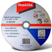 Отрезной круг Makita A30R по металлу, 230х2,5 мм, плоский