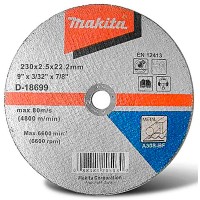 Отрезной круг Makita A30S по металлу, 230х2,5 мм, плоский