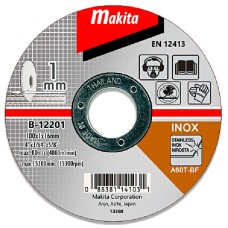 Отрезной круг Makita A60T по стали, 100х1 мм, плоский