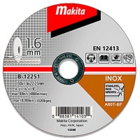 Отрезной круг Makita A60T по стали, 150х1,6 мм, плоский