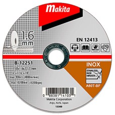 Отрезной круг Makita A60T по стали, 150х1,6 мм, плоский