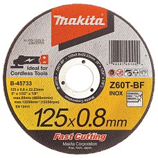 Отрезной круг Makita Z60T по стали, 125х0,8 мм