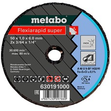 Отрезной круг Metabo Flexiarapid Super, по стали, 76x1x6 мм