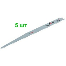Пиляльне полотно Bosch Basic for Wood S 1617 K, 300 мм, 5 шт