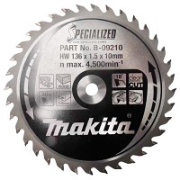 Пильный диск Makita Specialized, 136x10 мм 36T