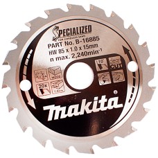 Пильный диск Makita Specialized, 85x15 мм 20T