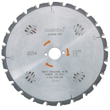 Пильный диск Metabo HW/CT, 230x2,6х30 мм, 24 WZ 20°