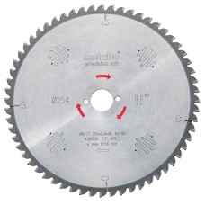Пильный диск Metabo HW/CT, 250x2,8х30 мм, 34 WZ 15°