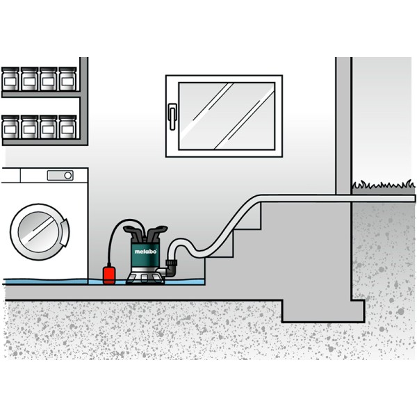 Погружной насос Metabo TP 7500 SI