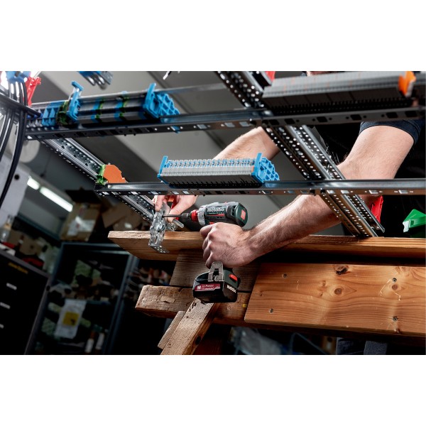 Аккумуляторная дрель-шуруповерт Metabo PowerMaxx BS 12 BL Q, каркас в кейсе MetaBox