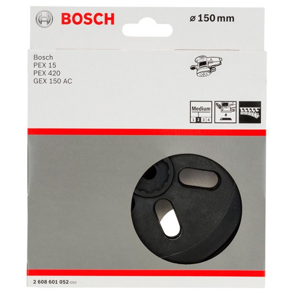 Опорная тарелка Bosch, средняя, 150 мм, для GEX 150 AC, PEX 15 AE