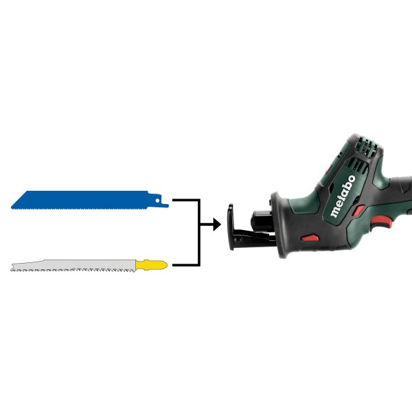 Акумуляторна шабельна пила Metabo SSE 18 LTX Compact