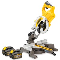 Торцювальна пила акумуляторна XR Flexvolt DeWalt DCS777T2