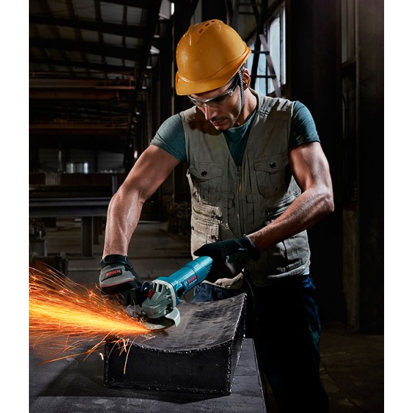 Кутова шліфувальна машина Bosch Professional GWS 9-125 S, регулятор швидкості, 900 ВТ, Heavy Duty (0601396102)