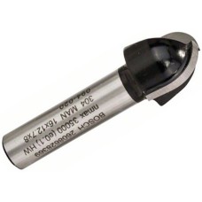 Фреза галтельная Bosch 8 мм, 16×12,4×45 мм, R8