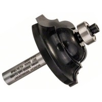Фреза профильная D Bosch 8 мм, 15,1×18×60 мм, R6,3