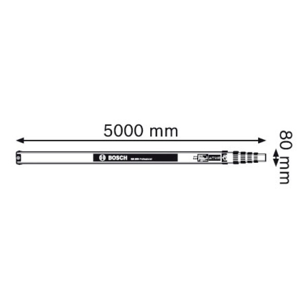Вимірювальна рейка Bosch Professional GR 500 (0601094300)