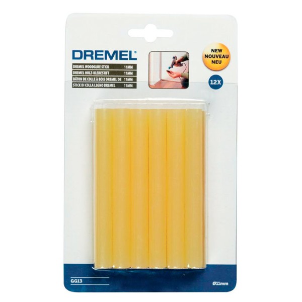 Клеевые стержни Dremel для дерева 11 мм 195° (GG13)