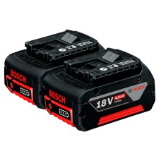 Комплект акумуляторів Bosch GBA 18 В 4.0 Ah M-C Professional, 2 шт
