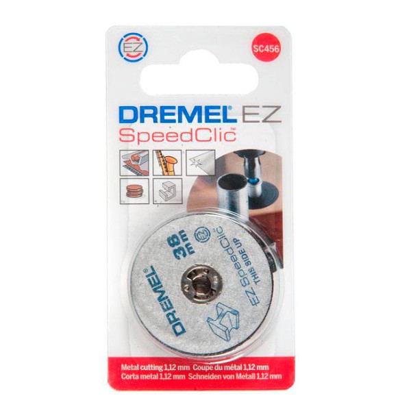 Круги отрезные Dremel EZ Speedclic 1,5 мм (SC456)