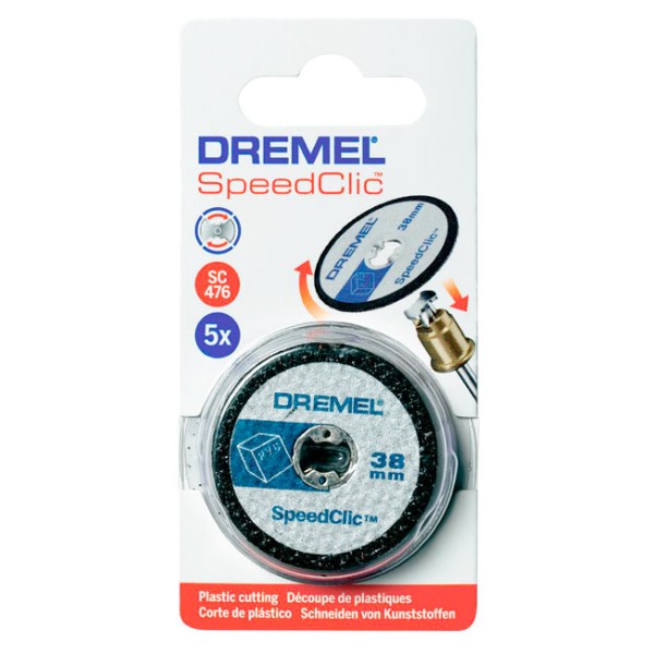 Круги відрізні Dremel EZ Speedclic для пластмаси (SC476)