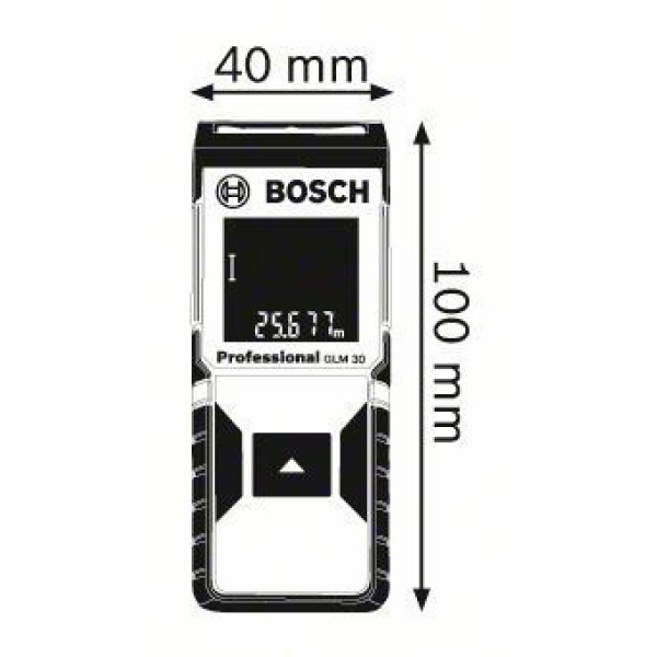 Лазерный дальномер Bosch GLM 30 Professional