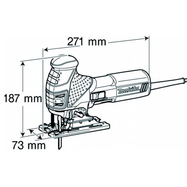 Лобзик Makita 4351 CT