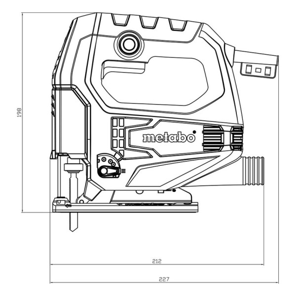 Лобзик Metabo STEB 65 Quick