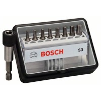 Набор бит Robust Line Bosch Sx3 Extra Hart, 9шт