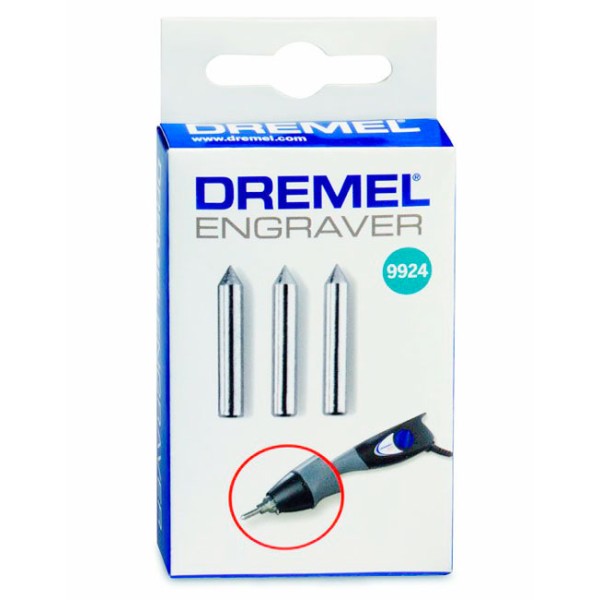 Карбидная гравировальная насадка Dremel (9924)